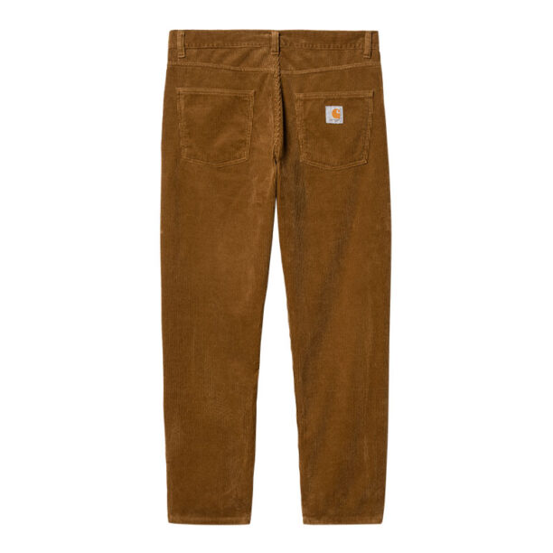 Carhartt WIP Newel Pant Deep H Brown Rinsed preţ