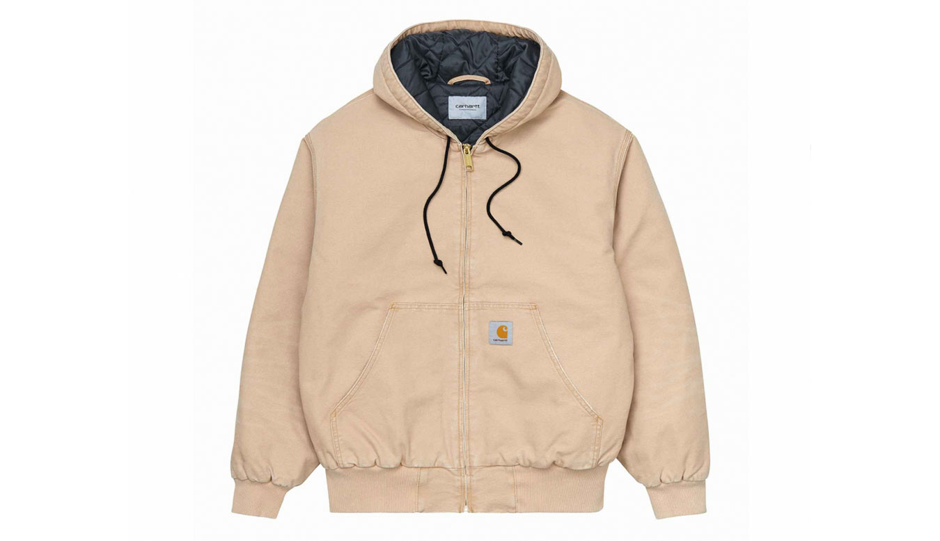 Carhartt WIP OG Active Jacket Dusty H Brown Aged Canvas