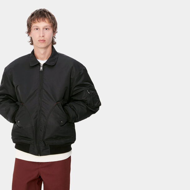 Preţ Carhartt WIP Olten bomber Black