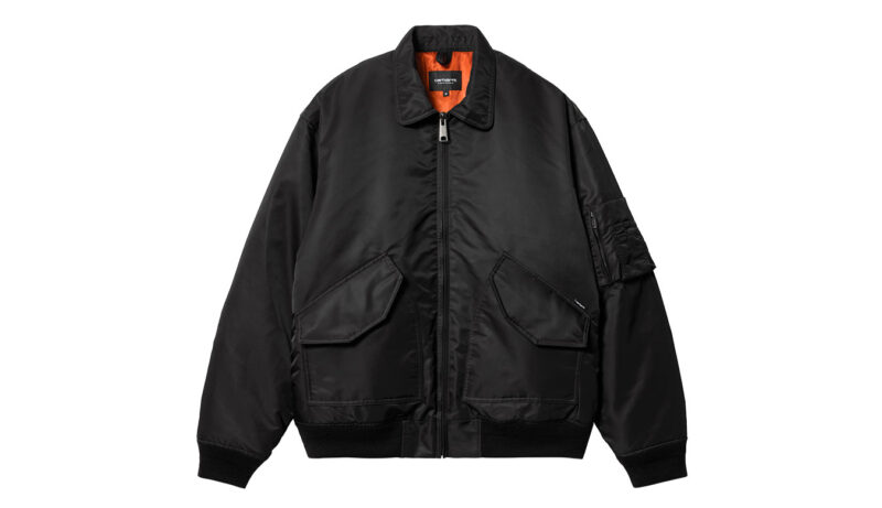 Carhartt WIP Olten bomber Black