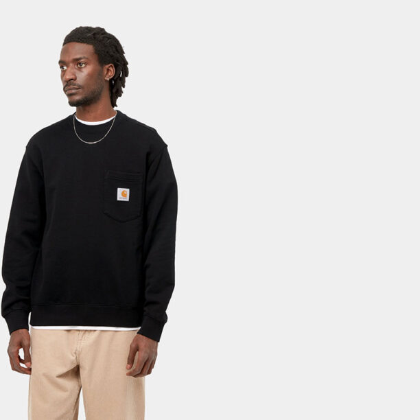 Cumpăra Carhartt WIP Pocket Sweat Black