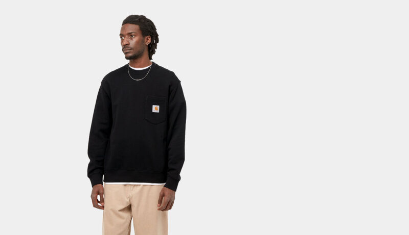 Cumpăra Carhartt WIP Pocket Sweat Black