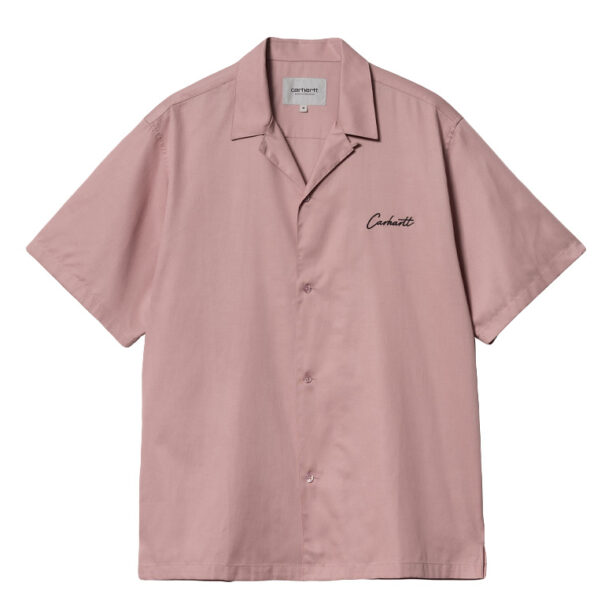 Carhartt WIP S/S Delray Shirt Pink