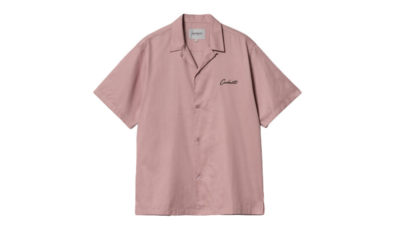 Carhartt WIP S/S Delray Shirt Pink