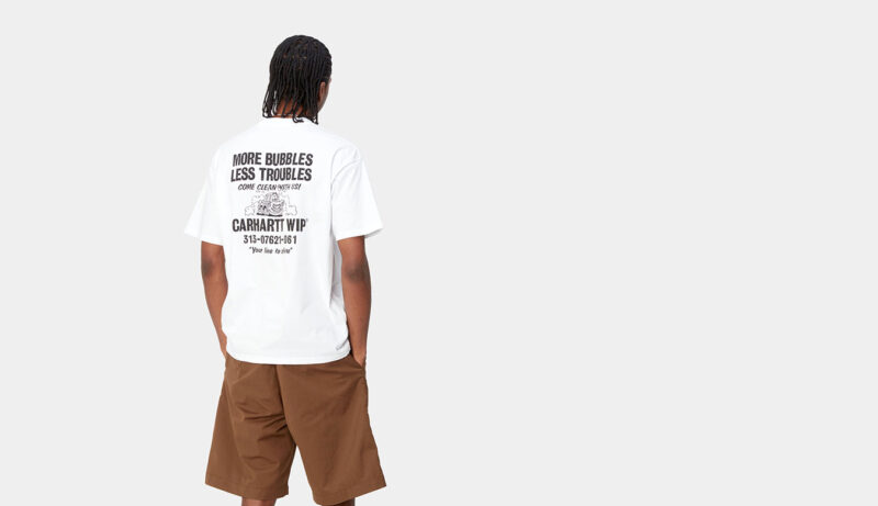 Cumpăra Carhartt WIP S/S Less Troubles T-Shirt White