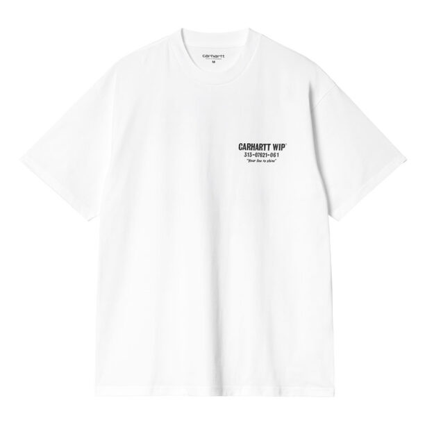 Carhartt WIP S/S Less Troubles T-Shirt White