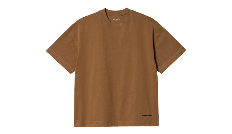 Carhartt WIP S/S Link Script T-Shirt Hamilton Brown