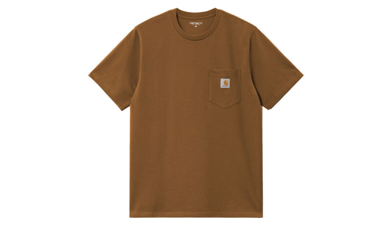 Carhartt WIP S/S Pocket T-Shirt Deep H Brown