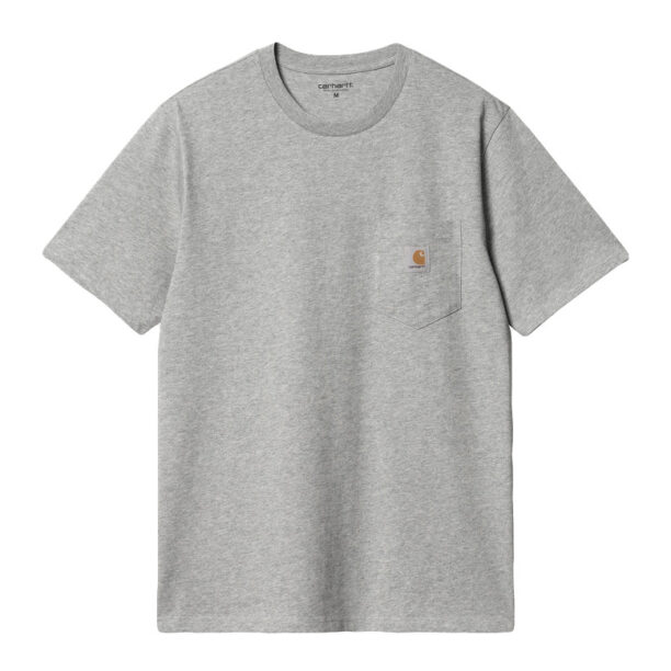 Carhartt WIP S/S Pocket T-Shirt Grey Heather