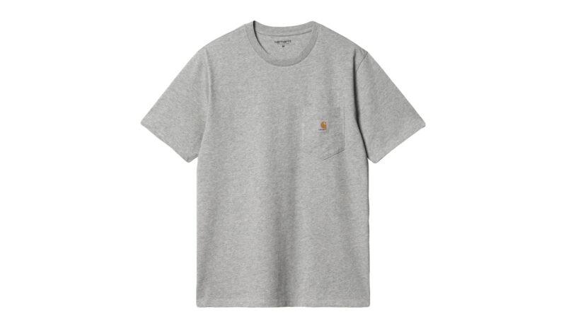 Carhartt WIP S/S Pocket T-Shirt Grey Heather