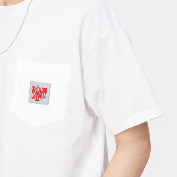 Carhartt WIP S/S Stretch Pocket T-Shirt White preţ