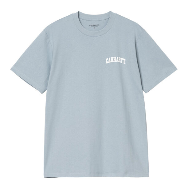 Carhartt WIP S/S University Script T-Shirt Dusty Ice