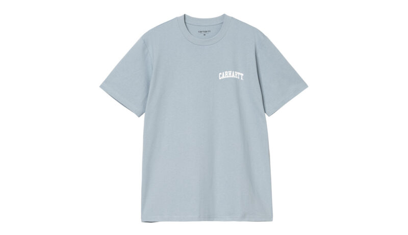 Carhartt WIP S/S University Script T-Shirt Dusty Ice