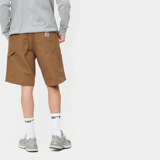 Preţ Carhartt WIP Single Knee Short Hamilton Brown