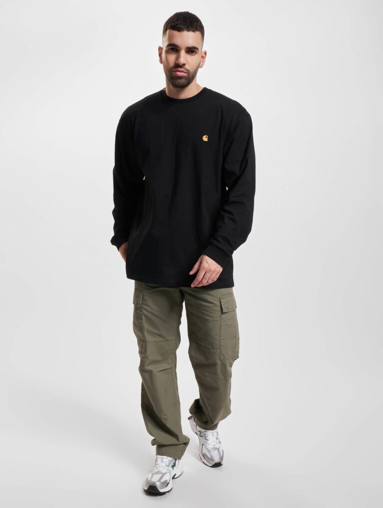 Original Carhartt WIP Tricou 'Chase'  negru