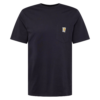 Carhartt WIP Tricou  bleumarin / galben / alb