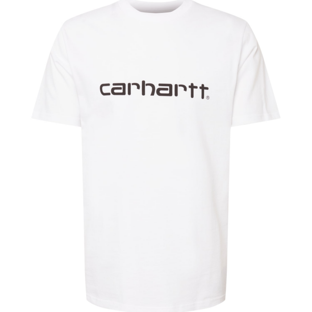 Carhartt WIP Tricou  negru / alb