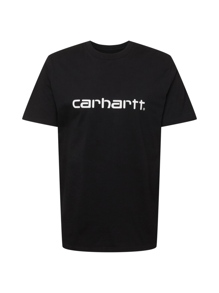 Carhartt WIP Tricou  negru / alb