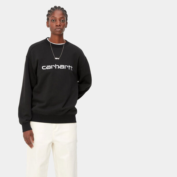 Cumpăra Carhartt WIP W' Carhartt Sweat Black