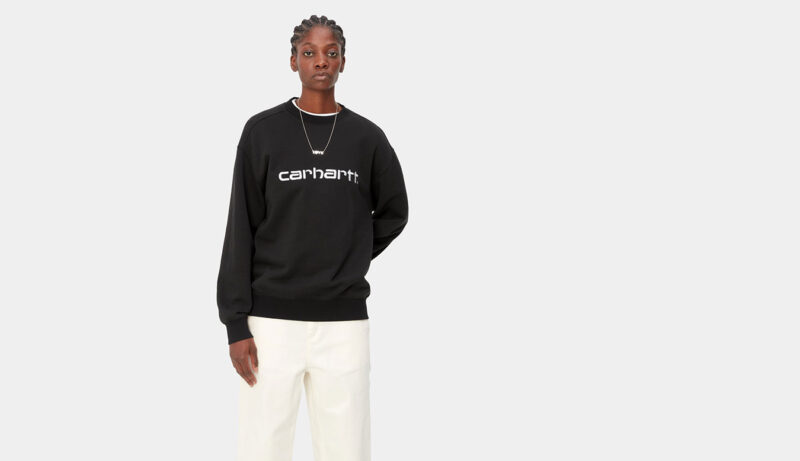 Cumpăra Carhartt WIP W' Carhartt Sweat Black