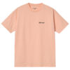 Carhartt WIP W S/S Script Embroidery T-S Grapefruit