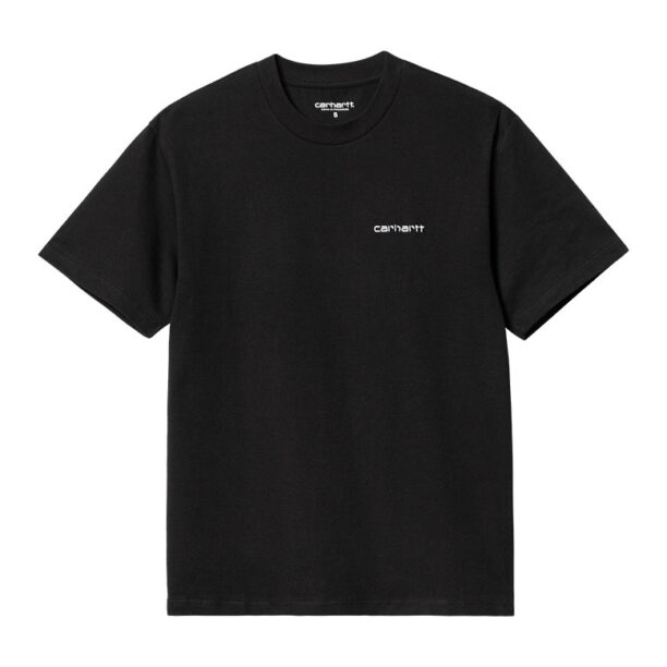 Carhartt WIP W' S/S Script Embroidery Tee black