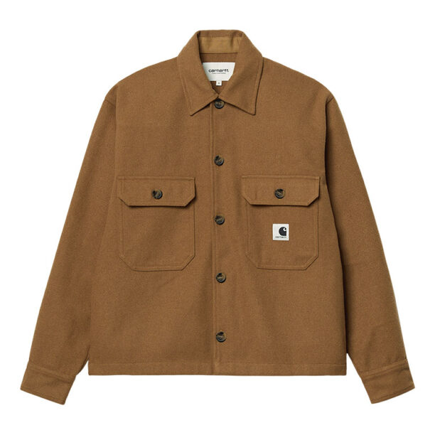 Carhartt WIP W Wiston Shirt Jac Hamilton Brown