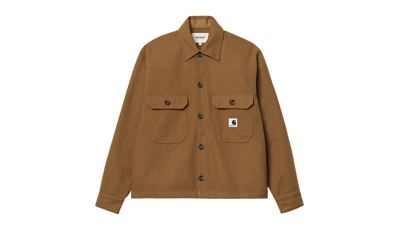 Carhartt WIP W Wiston Shirt Jac Hamilton Brown
