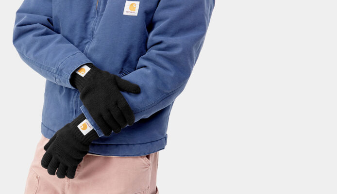 Carhartt WIP Watch gloves Black preţ