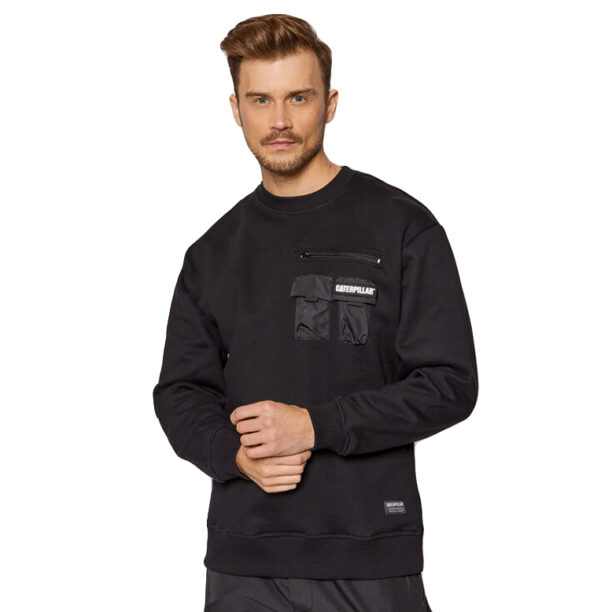 Caterpillar Multipocket Roundeck Hoodie preţ