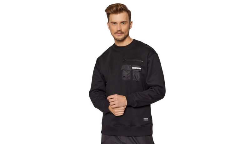 Caterpillar Multipocket Roundeck Hoodie preţ