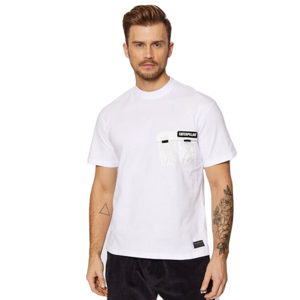 Caterpillar Multipocket T-Shirt White preţ