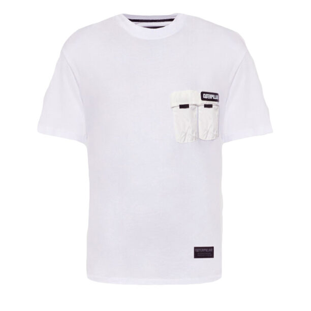 Caterpillar Multipocket T-Shirt White