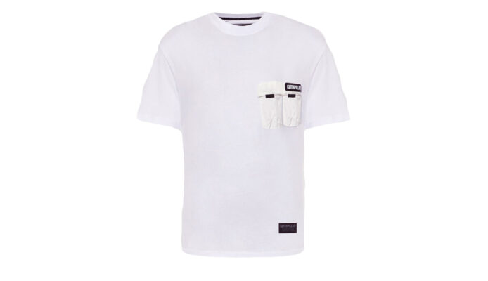 Caterpillar Multipocket T-Shirt White