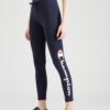 Champion Authentic Athletic Apparel Leggings  bleumarin / roșu / alb