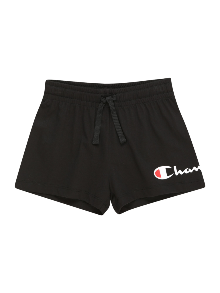 Champion Authentic Athletic Apparel Pantaloni  roșu / negru / alb