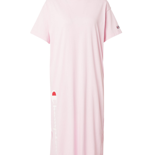 Champion Authentic Athletic Apparel Rochie  bleumarin / roz pastel / roșu / alb