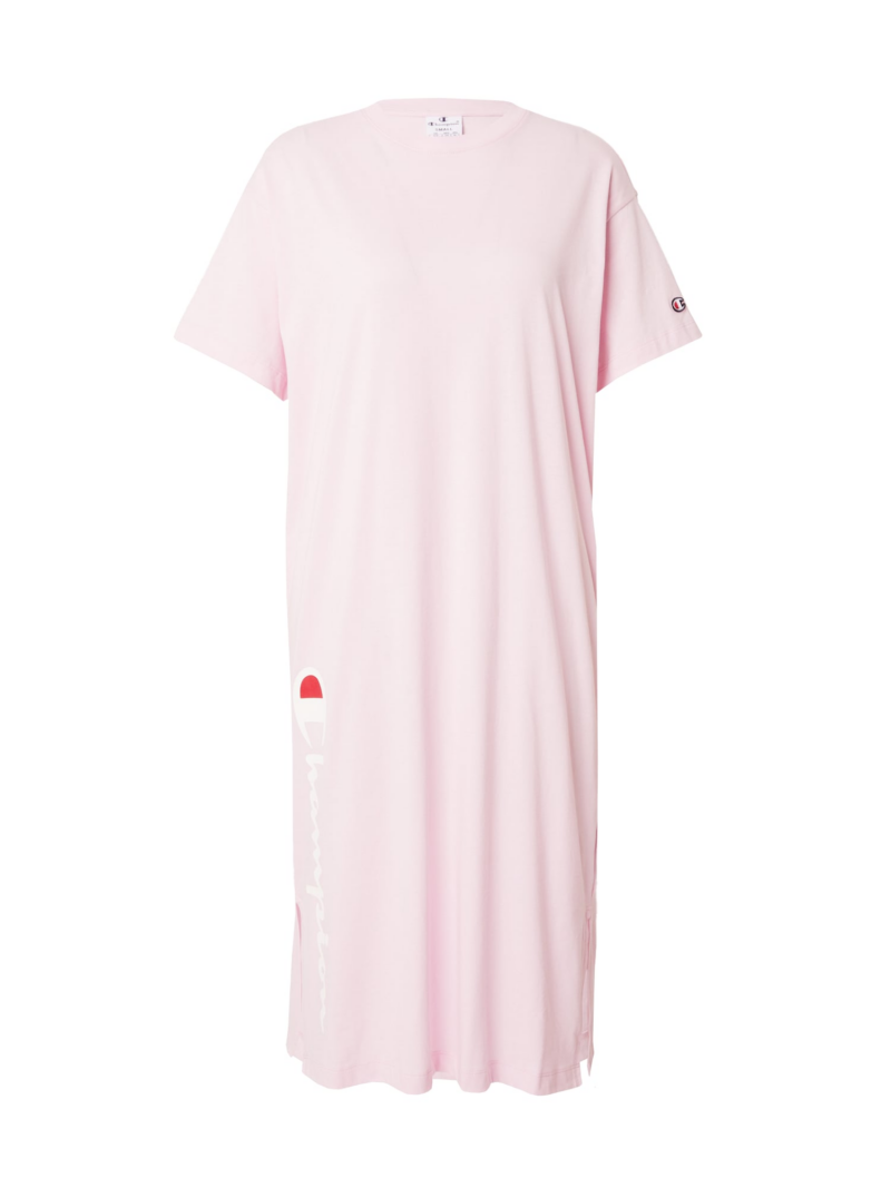 Champion Authentic Athletic Apparel Rochie  bleumarin / roz pastel / roșu / alb