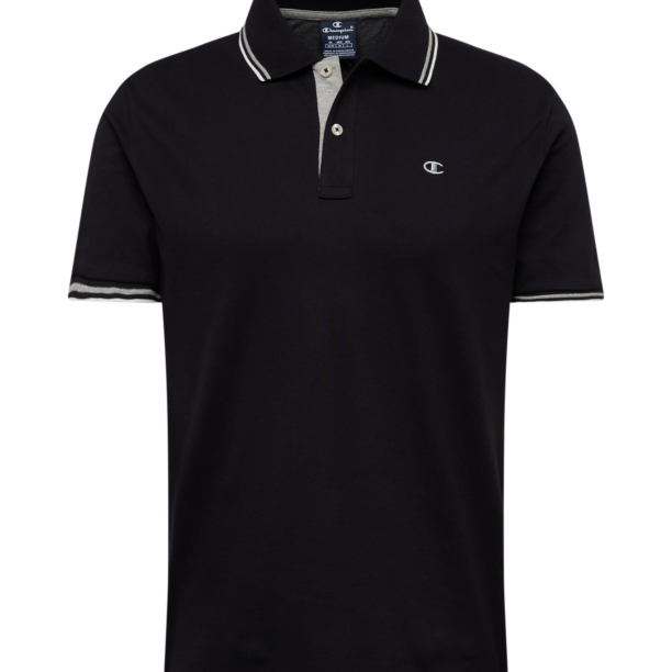 Champion Authentic Athletic Apparel Tricou  gri deschis / negru / alb