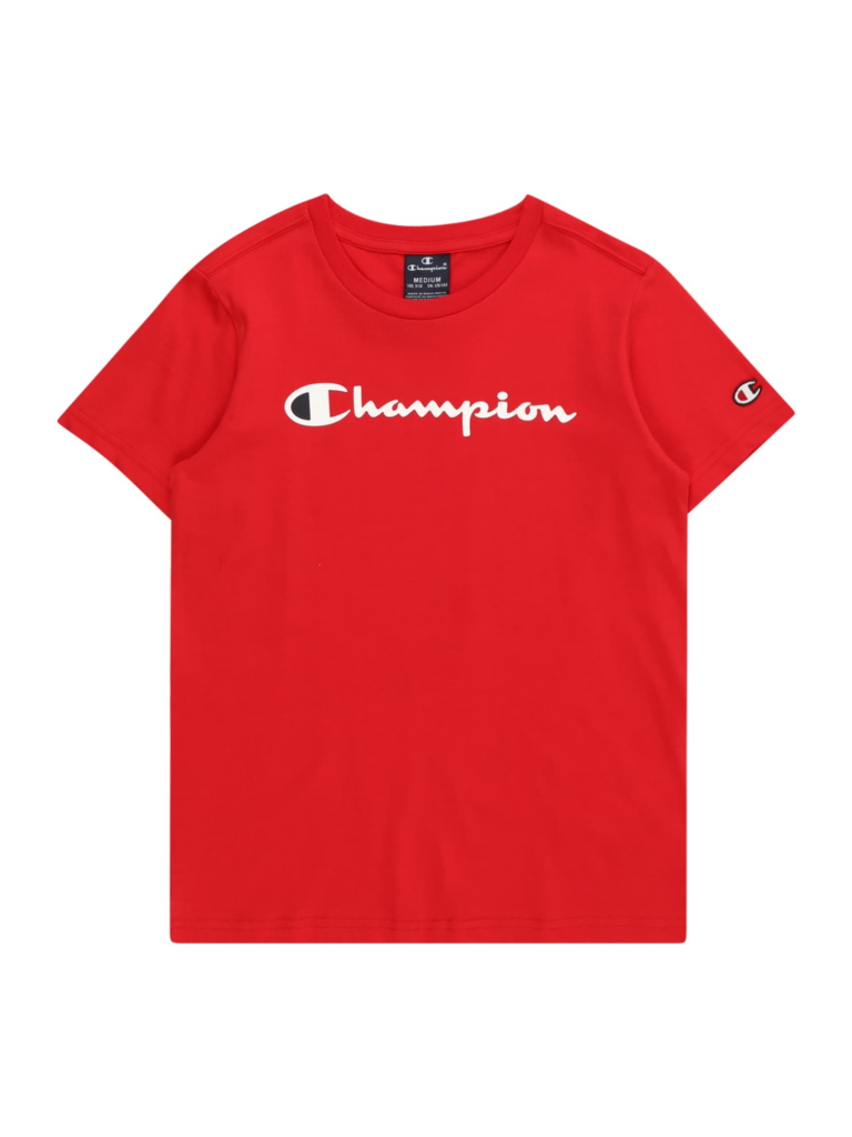 Champion Authentic Athletic Apparel Tricou  roșu / negru / alb