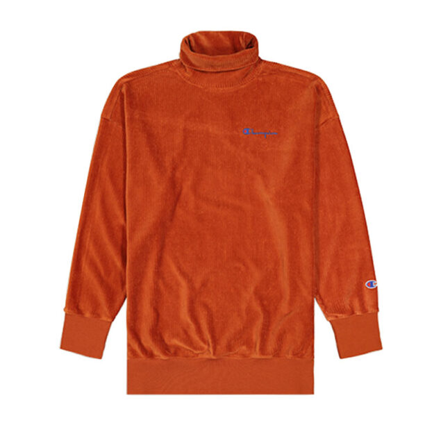 Champion Corduroy High Neck Oversized Sweatshirt