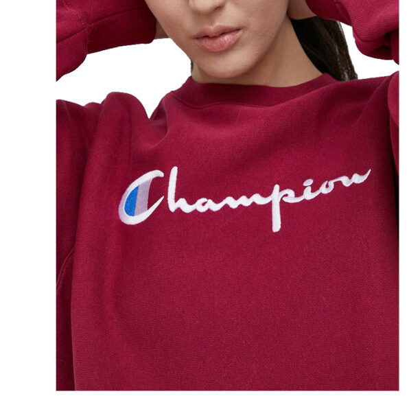 Champion Crewneck Sweatshirt DarkPink preţ