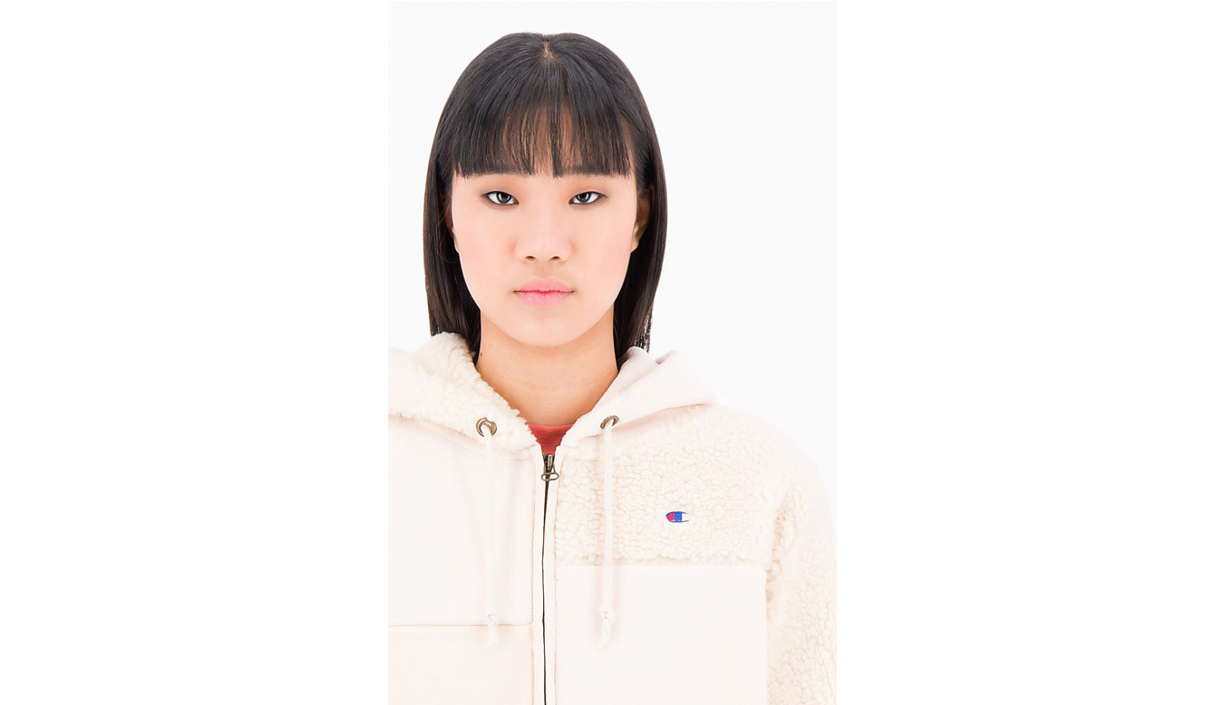 Champion Patchwork Velour Fleece ZIP-UP Hoodie preţ