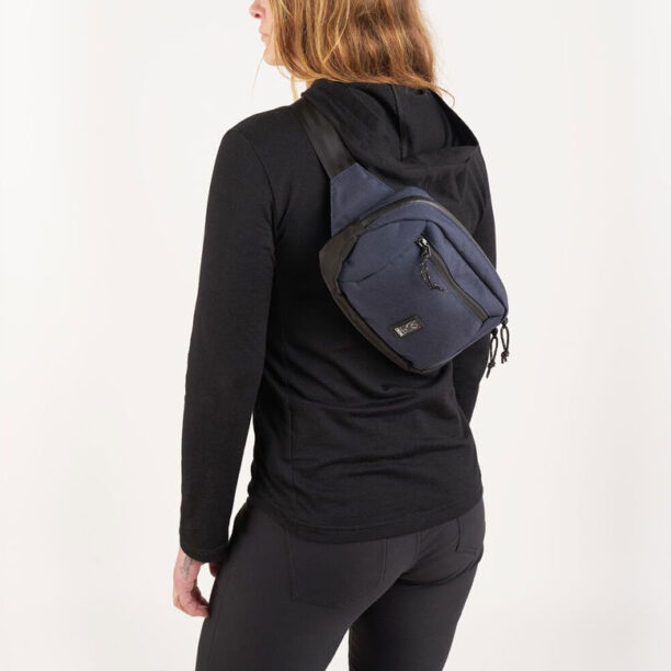 Original Chrome Ziptop Waistpack Black