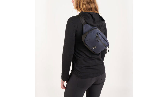 Original Chrome Ziptop Waistpack Black