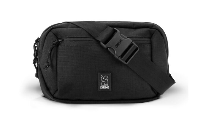 Chrome Ziptop Waistpack Black