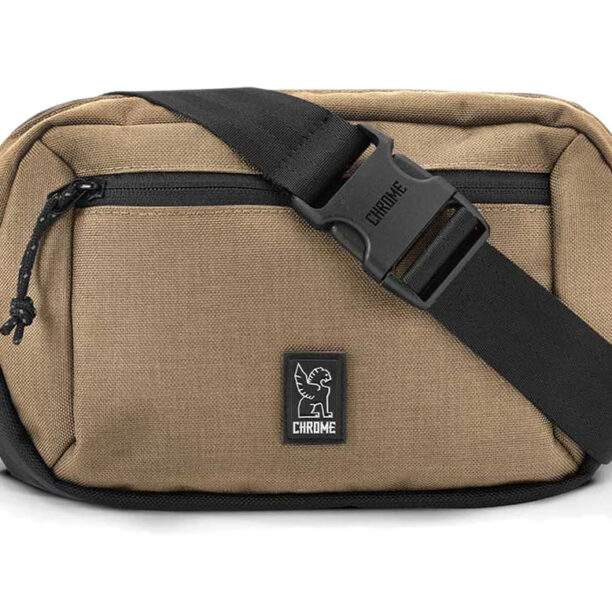 Chrome Ziptop Waistpack Stone Gray