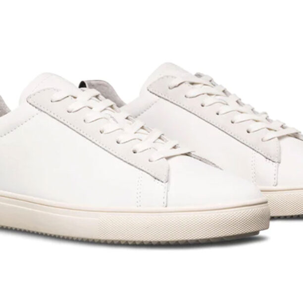 Clae Bradley California White Leather Black preţ