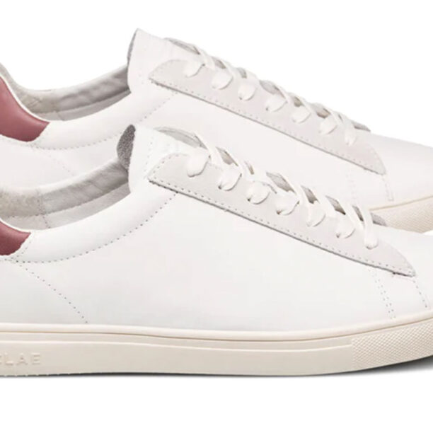 Cumpăra Clae Bradley California White Leather Panama