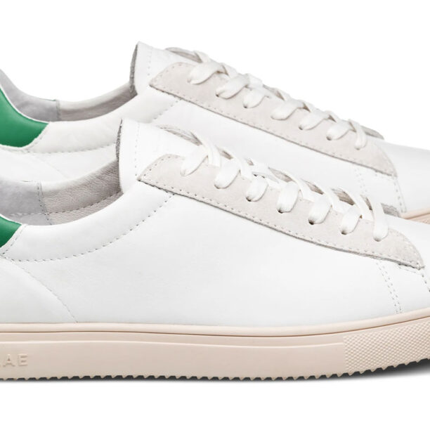 Clae Bradley California White Leather Pine Green preţ